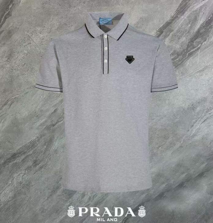 Picture of Prada Polo Shirts Short _SKUPradaM-3XL11Lr19225845